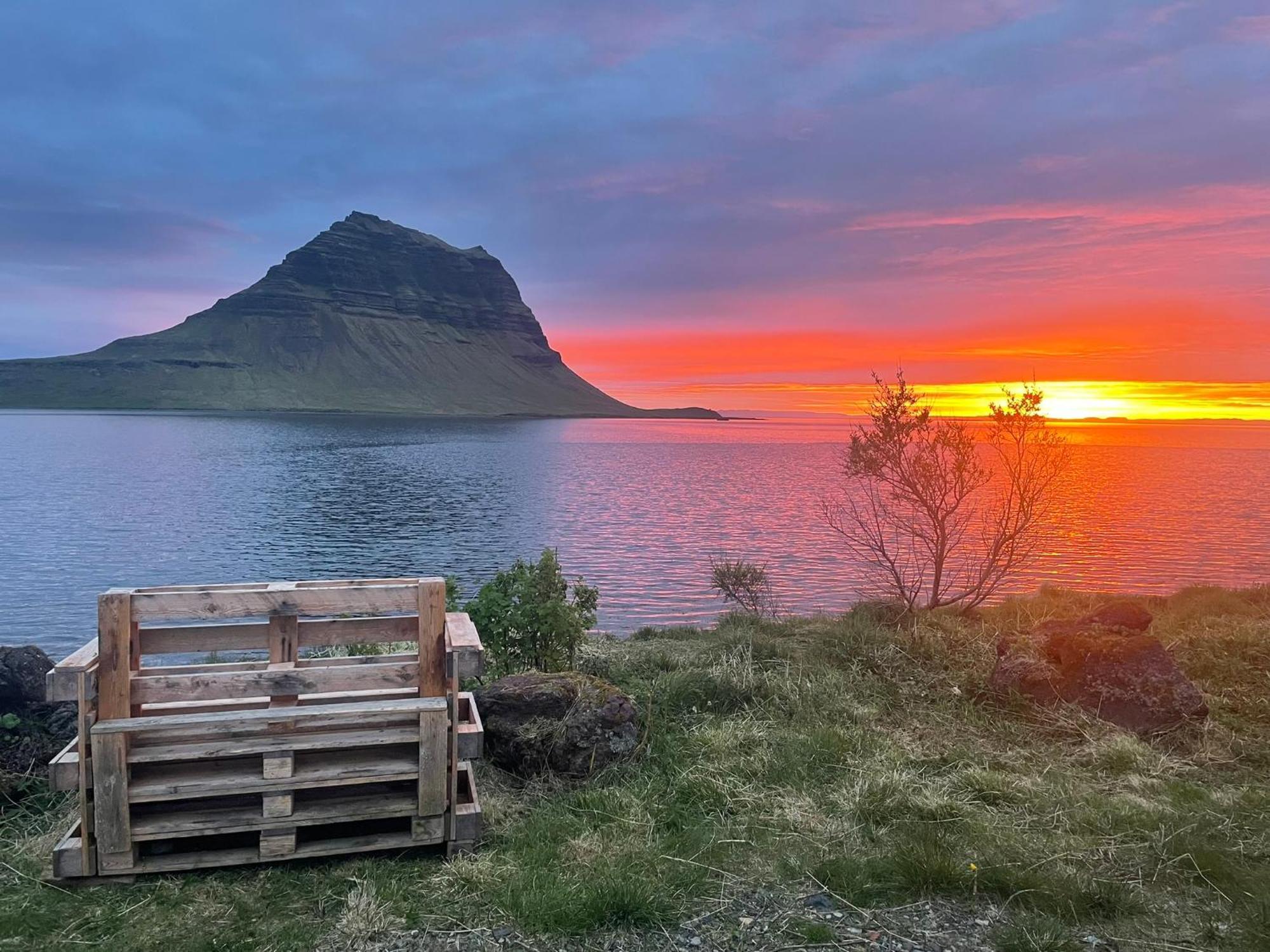 Kirkjufell Basement Apartment Grundarfjordur Kültér fotó